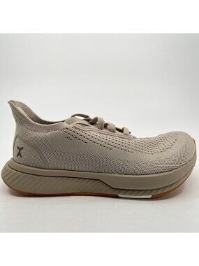 Flux Footwear Adapt Runner Sand Gum Womens Size 7 Athletic Knit Shoes Sneakers